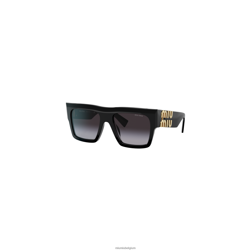 Miu Miu gradiënt rokerige grijze lenzenglimp zonnebril N8F6L1254 accessoires