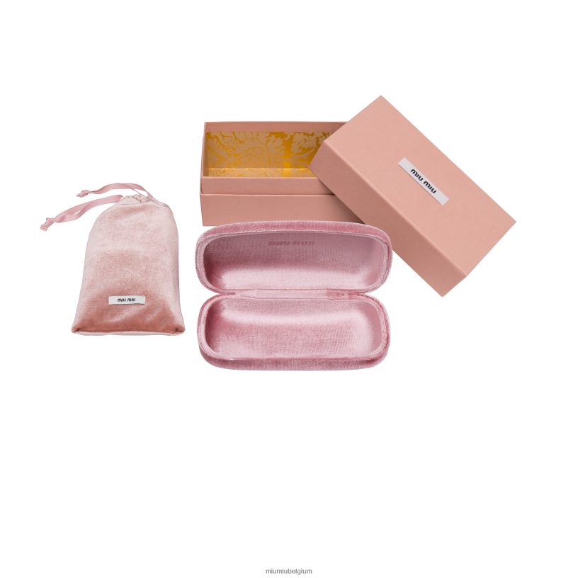 Miu Miu gradiënt sienna lenzenglimp zonnebril N8F6L1255 accessoires