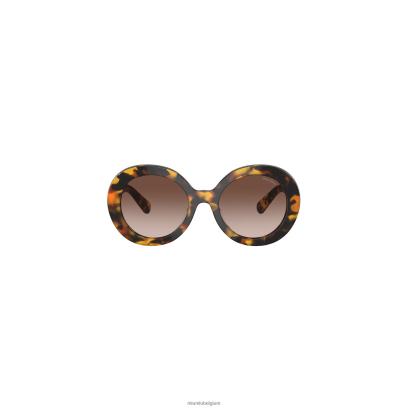 Miu Miu gradiënt sienna lenzenglimp zonnebril N8F6L1285 accessoires