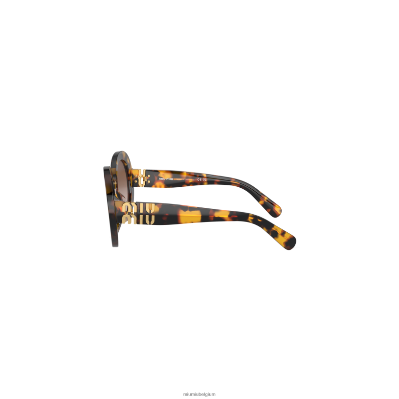 Miu Miu gradiënt sienna lenzenglimp zonnebril N8F6L1285 accessoires