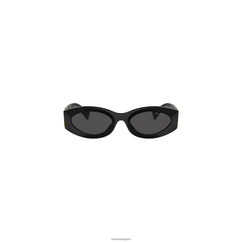 Miu Miu leigrijze lenzenglimp zonnebril N8F6L1247 accessoires