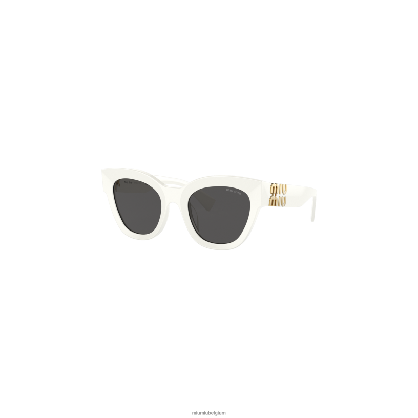 Miu Miu leigrijze lenzenglimp zonnebril N8F6L1277 accessoires