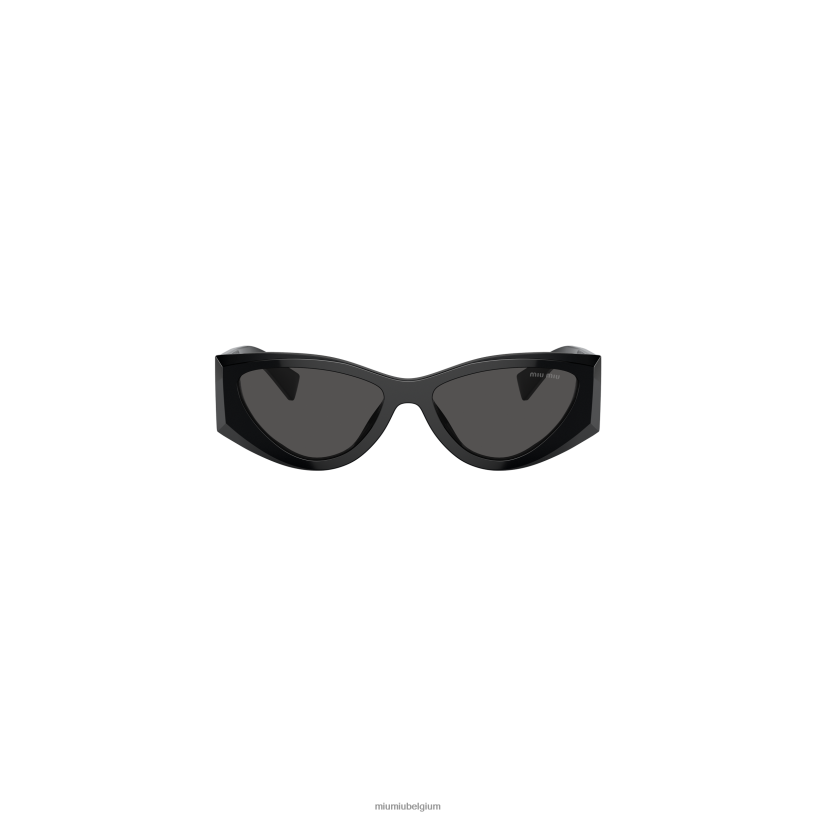 Miu Miu leigrijze lenzenlogo zonnebril N8F6L1237 accessoires