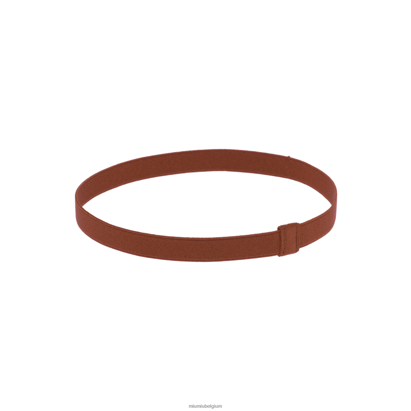 Miu Miu cognachaarwokkel N8F6L1126 accessoires