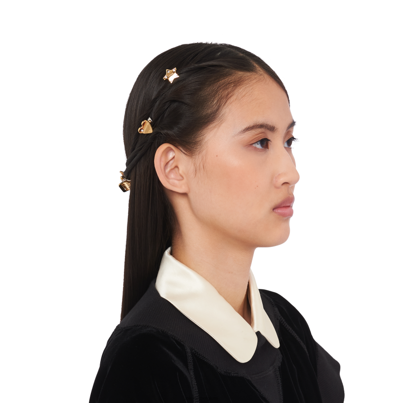 Miu Miu goud Zilvermetalen haarclips N8F6L1151 accessoires