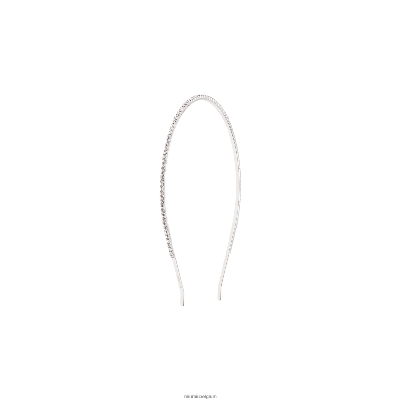 Miu Miu kristalhoofdband N8F6L1172 accessoires