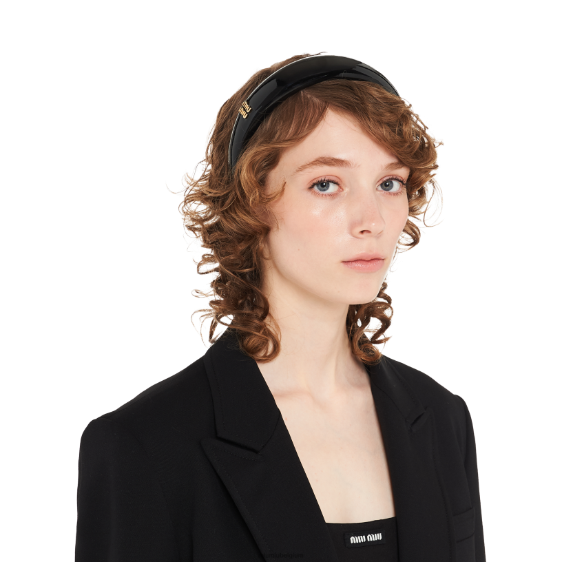 Miu Miu zwarthaarbanden N8F6L1142 accessoires