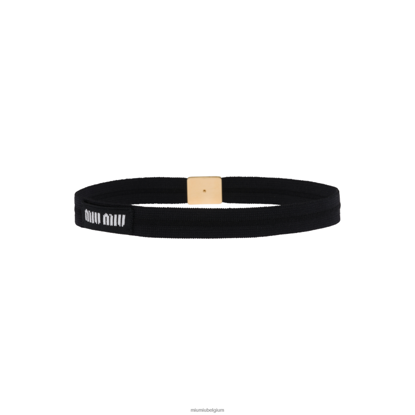 Miu Miu zwarthaarwokkel N8F6L1125 accessoires