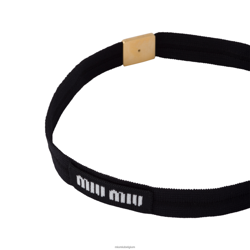 Miu Miu zwarthaarwokkel N8F6L1125 accessoires