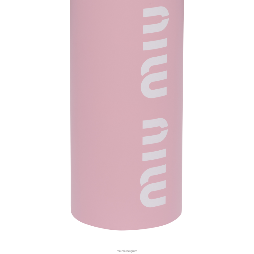 Miu Miu roze/witroestvrijstalen waterfles, 500 ml N8F6L1099 accessoires