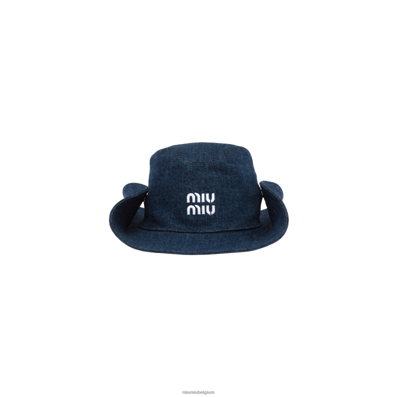 Miu Miu blauw Withoeden N8F6L1202 accessoires
