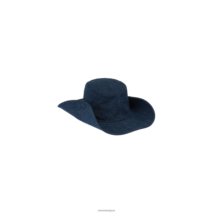 Miu Miu blauw Withoeden N8F6L1202 accessoires