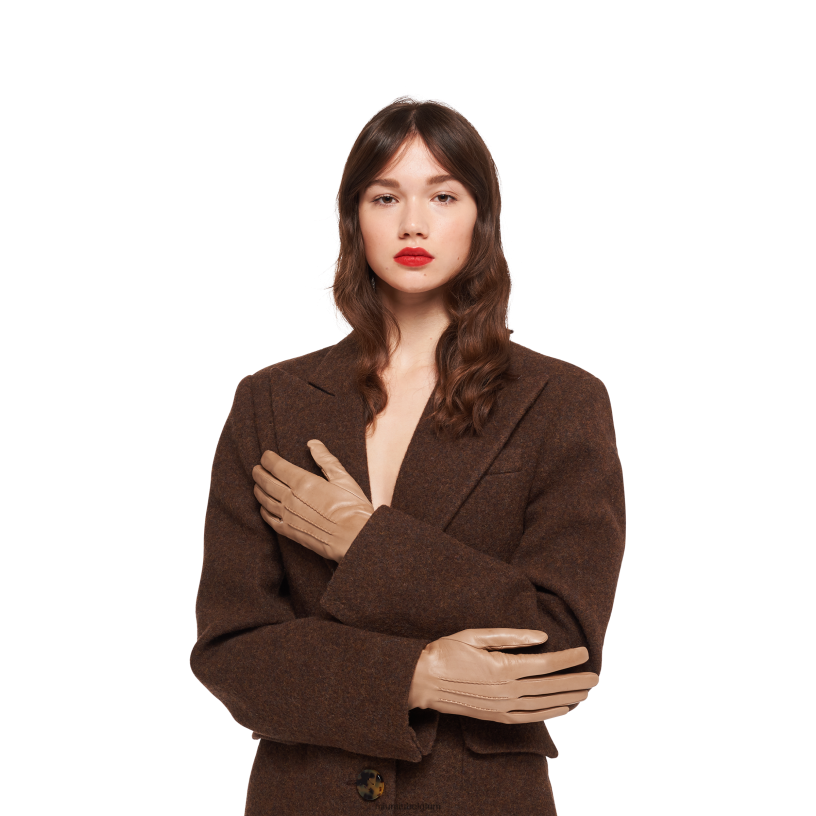 Miu Miu cameonappa lederen handschoenen N8F6L1199 accessoires