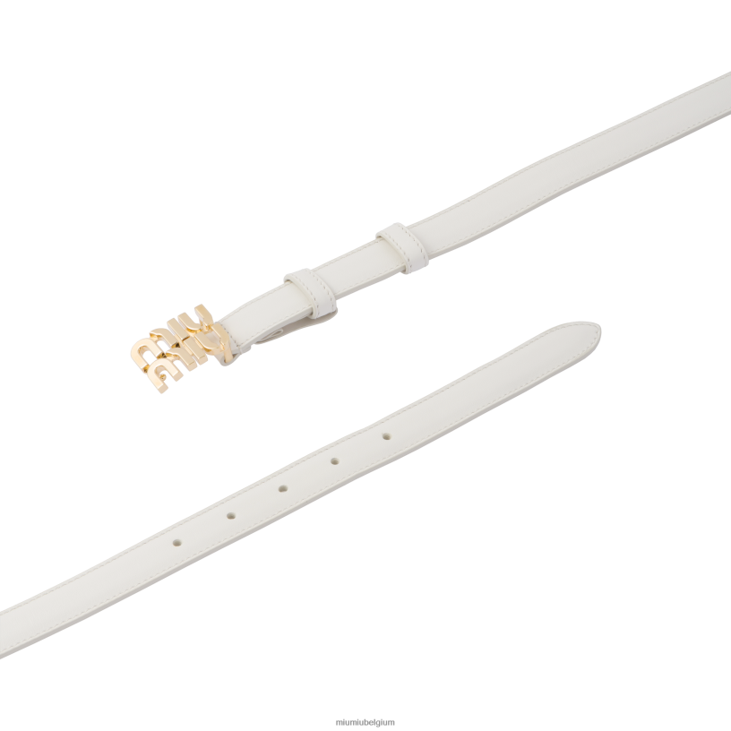 Miu Miu witleren riem N8F6L1182 accessoires