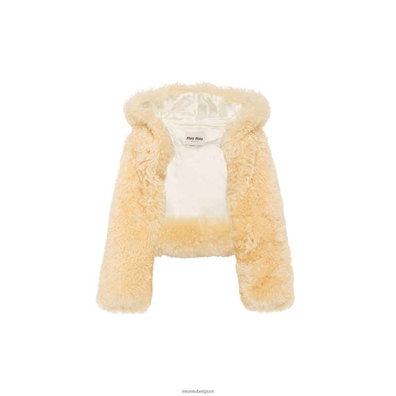 Miu Miu roomMongoolse stal N8F6L495 klaar om te dragen