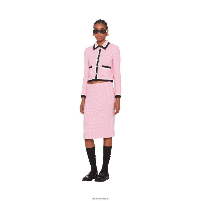 Miu Miu rozetweed rok N8F6L915 klaar om te dragen