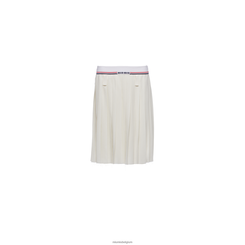 Miu Miu witsabel rok N8F6L890 klaar om te dragen
