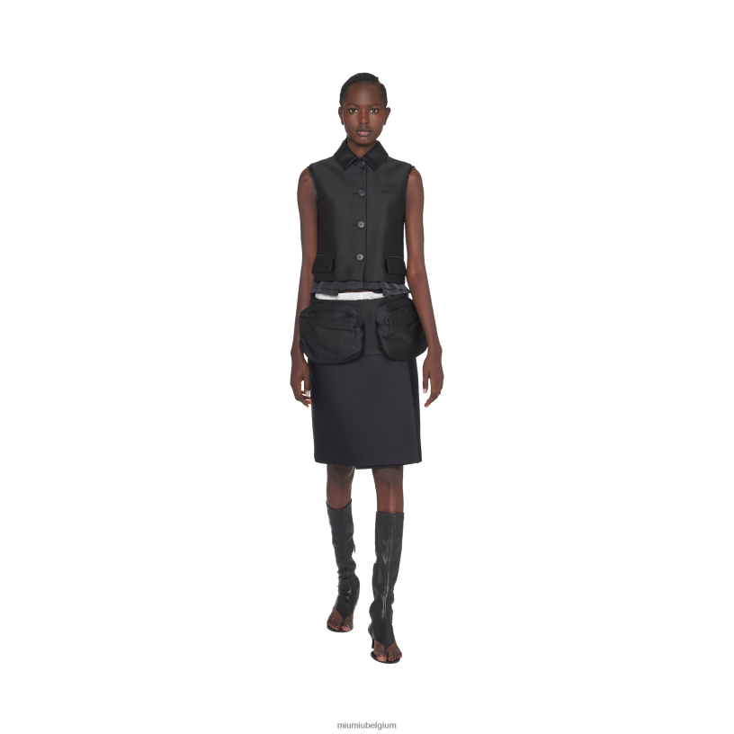 Miu Miu zwartradzimir rok N8F6L846 klaar om te dragen