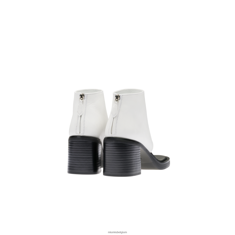 Miu Miu witleren teenslippers N8F6L336 schoenen