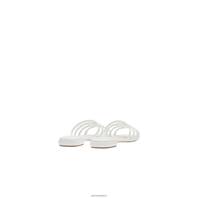 Miu Miu witleren sandalen N8F6L218 schoenen