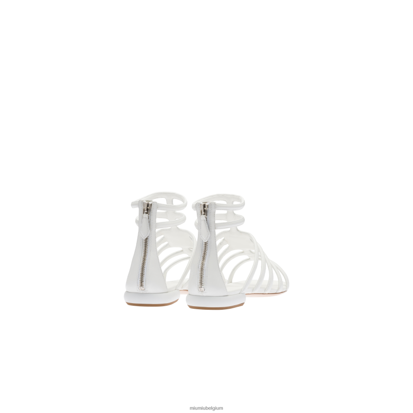 Miu Miu witleren sandalen N8F6L223 schoenen