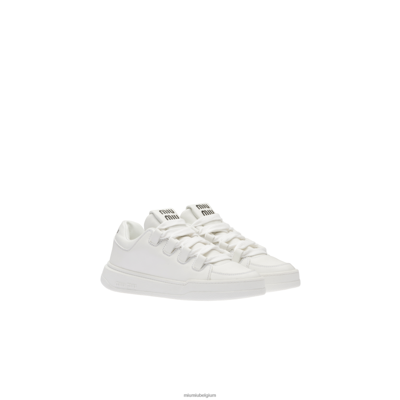 Miu Miu witleren sneakers N8F6L291 schoenen