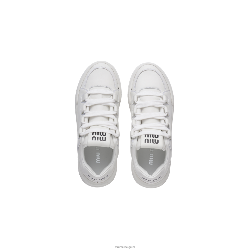 Miu Miu witleren sneakers N8F6L291 schoenen