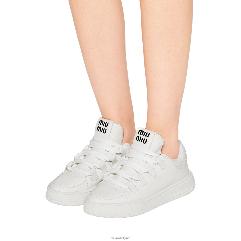 Miu Miu witleren sneakers N8F6L291 schoenen