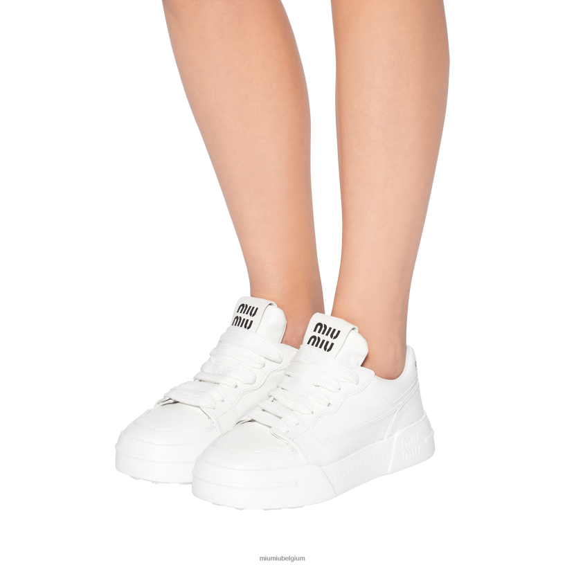 Miu Miu witleren sneakers N8F6L293 schoenen