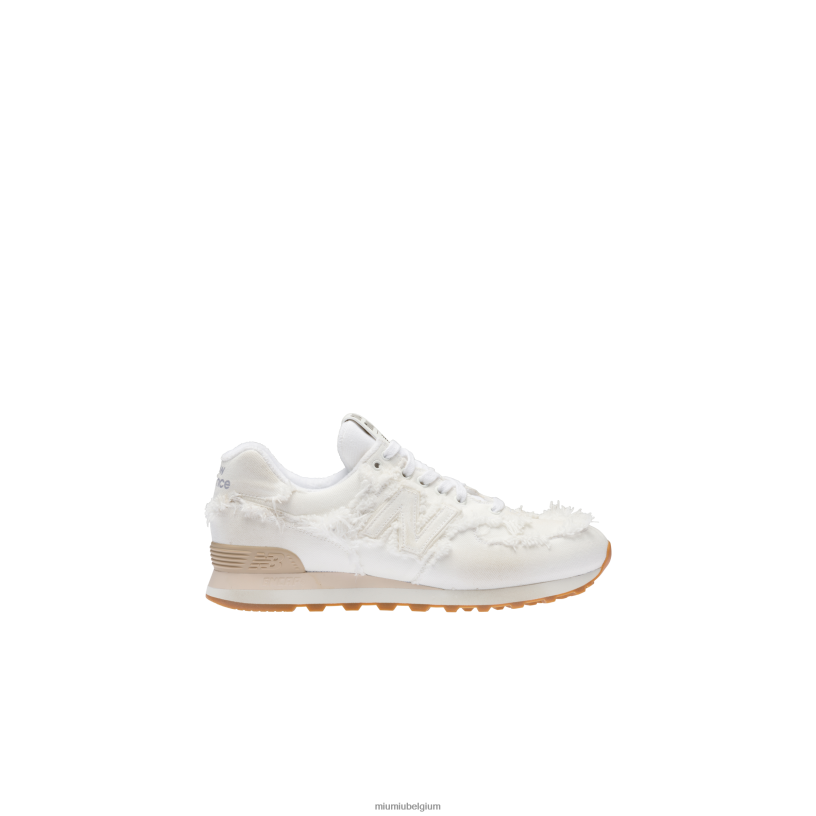 Miu Miu witspijkersneakers N8F6L299 schoenen
