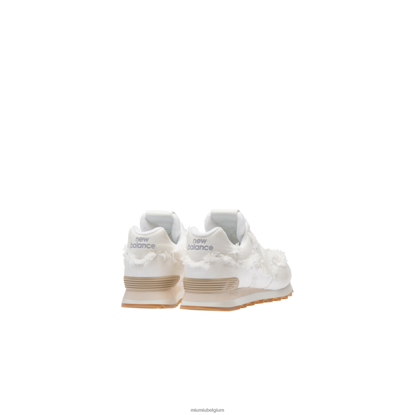 Miu Miu witspijkersneakers N8F6L299 schoenen
