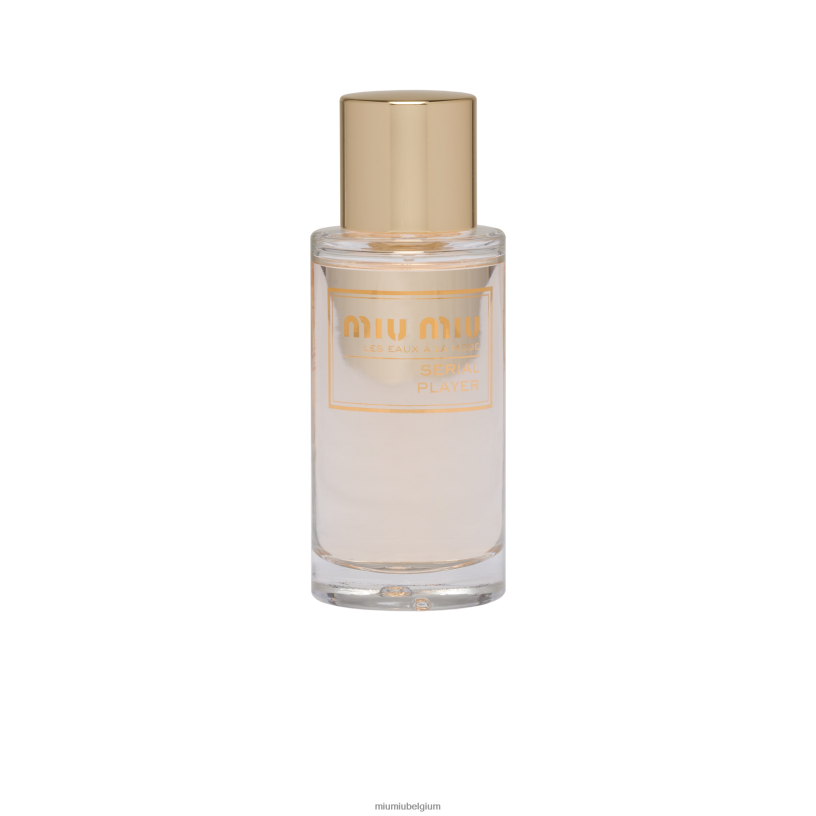 Miu Miu geurenseriële speler eau de toilette 50ml N8F6L1405 verzameling