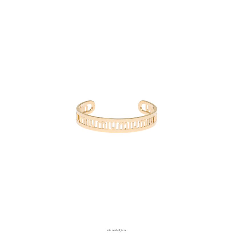 Miu Miu goudmetalen armband N8F6L1342 juwelen