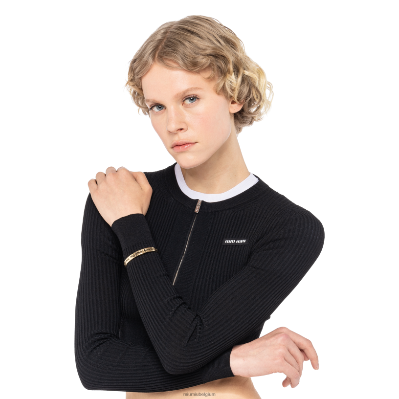 Miu Miu goudmetalen armband N8F6L1343 juwelen