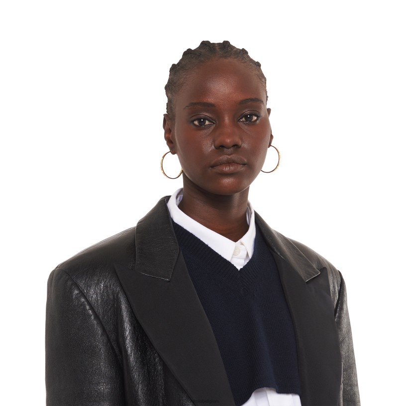 Miu Miu goudlogo oorbellen N8F6L1316 juwelen