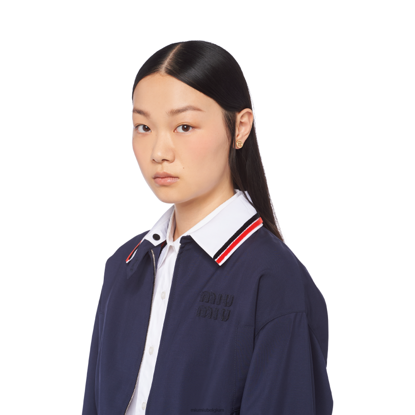 Miu Miu goudmetalen oorbellen N8F6L1297 juwelen