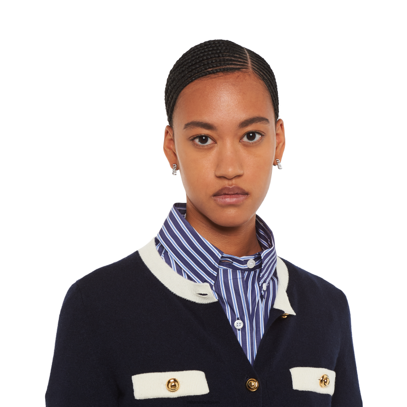 Miu Miu staalmetalen oorbellen met kristallen N8F6L1314 juwelen