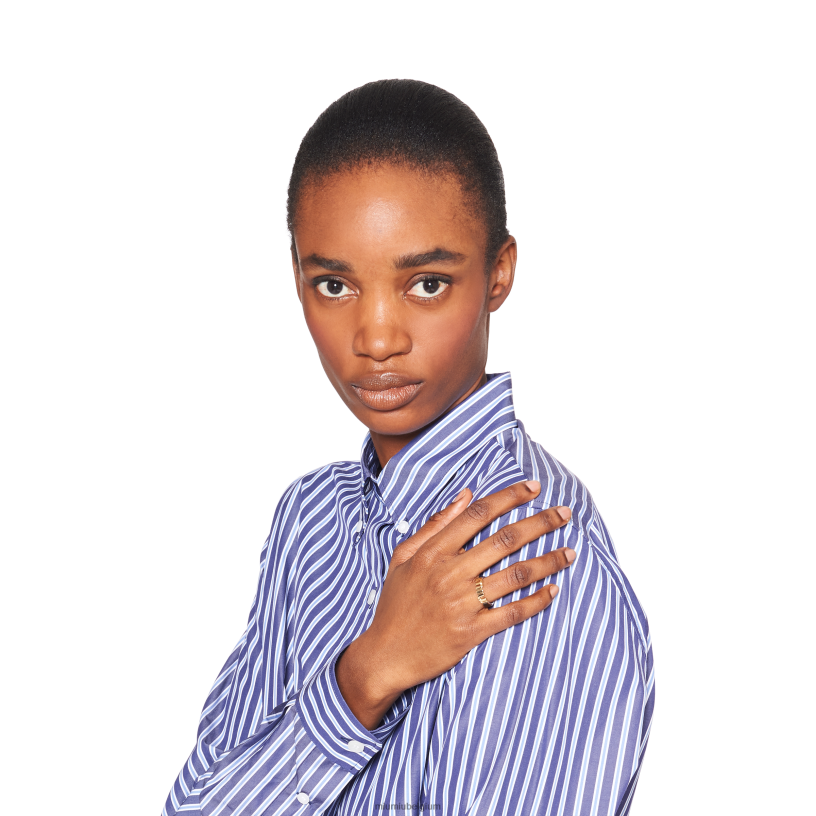 Miu Miu zwartgeëmailleerde metalen ring N8F6L1385 juwelen