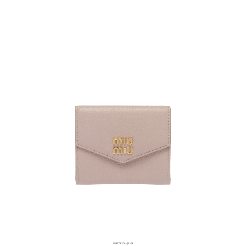 Miu Miu Waterlelielederen kaarthouder N8F6L1061 verzameling