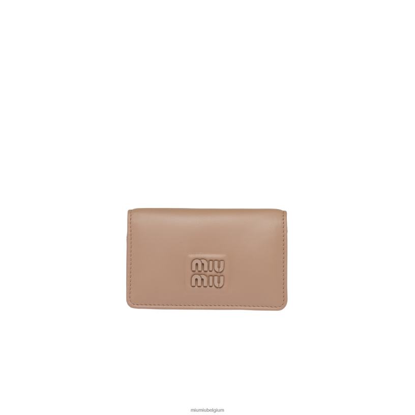 Miu Miu cameolederen kaarthouder N8F6L1031 verzameling