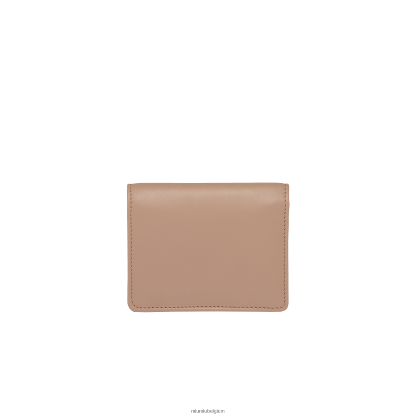 Miu Miu cameokleine leren portemonnee N8F6L1066 verzameling