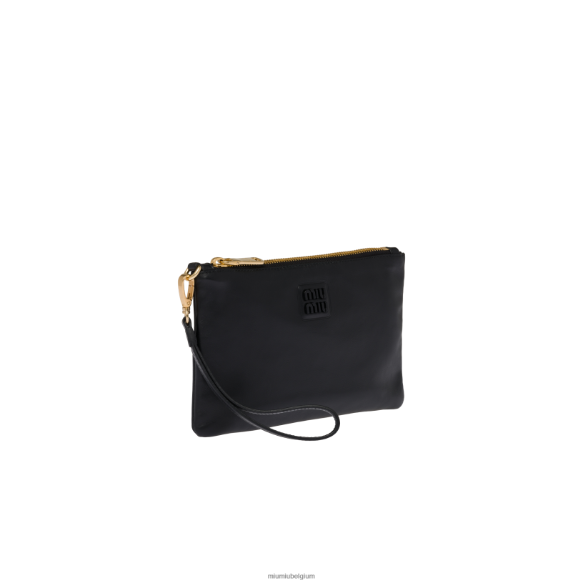 Miu Miu zwartleren etui N8F6L1091 verzameling