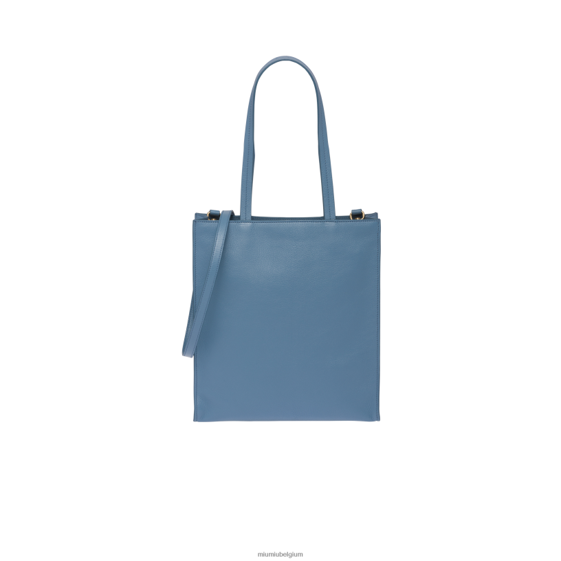 Miu Miu astraal blauwmadras draagtas N8F6L122 verzameling