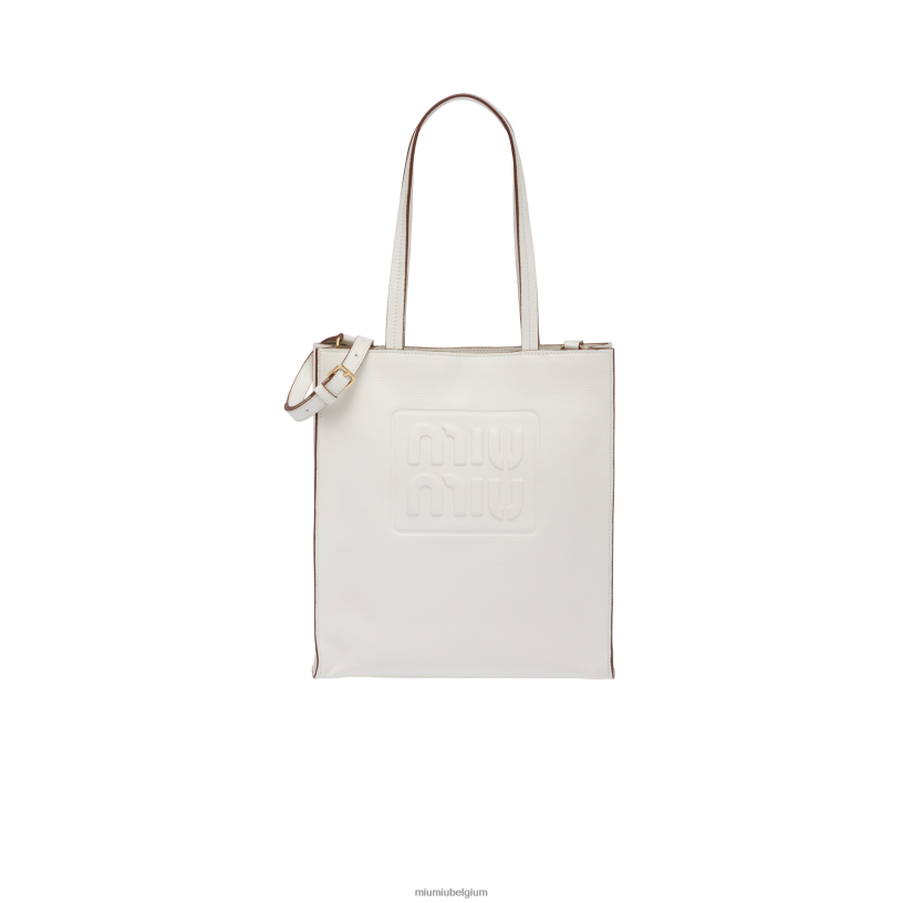 Miu Miu witmadras draagtas N8F6L123 verzameling