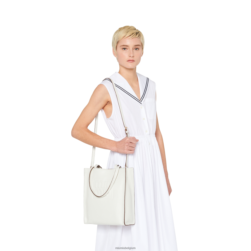 Miu Miu witmadras draagtas N8F6L123 verzameling