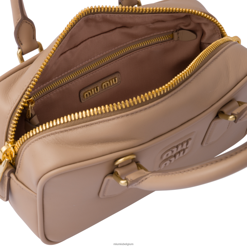 Miu Miu cameoArcadie leren tas N8F6L138 verzameling