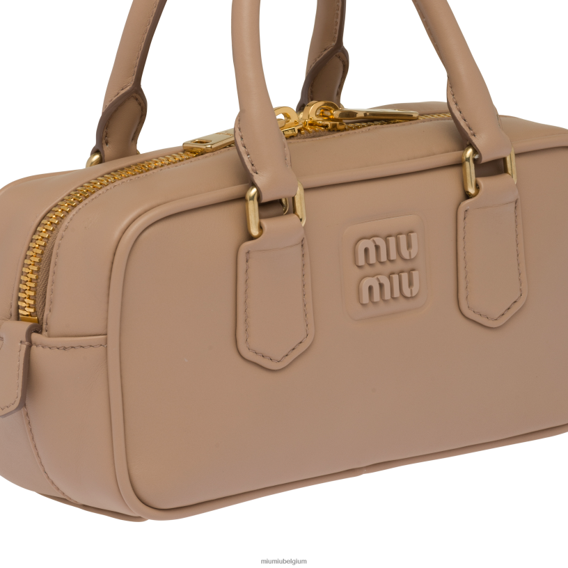 Miu Miu cameoArcadie leren tas N8F6L138 verzameling