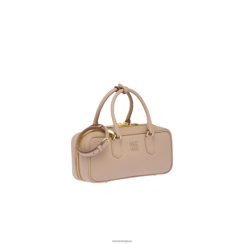 Miu Miu cameoArcadie leren tas N8F6L139 verzameling
