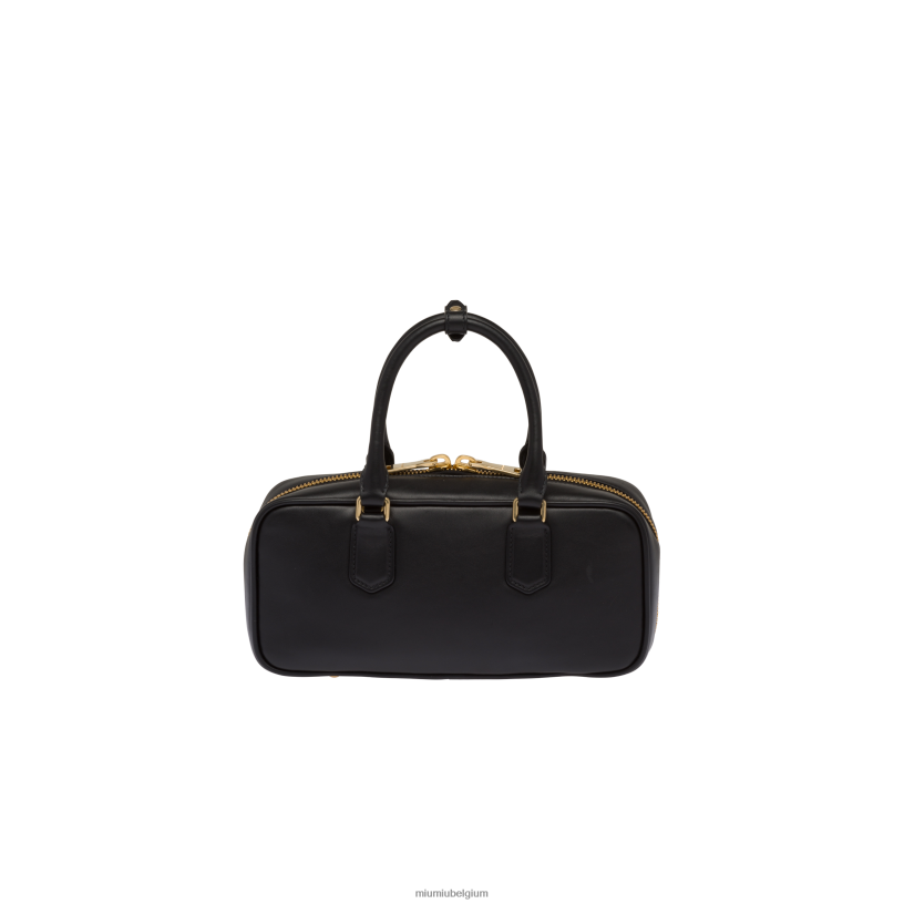 Miu Miu zwartArcadie leren tas N8F6L137 verzameling