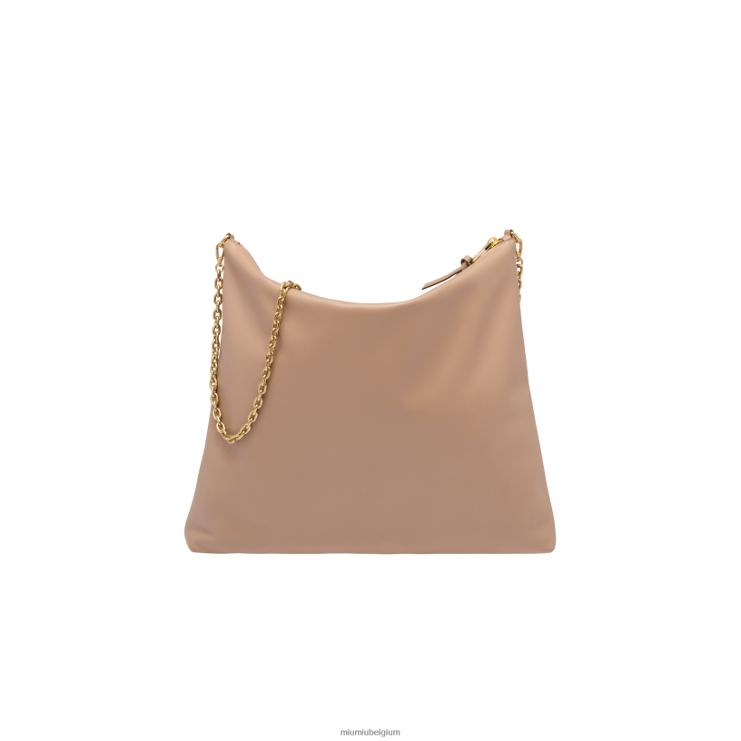 Miu Miu cameoleren schoudertas N8F6L99 verzameling